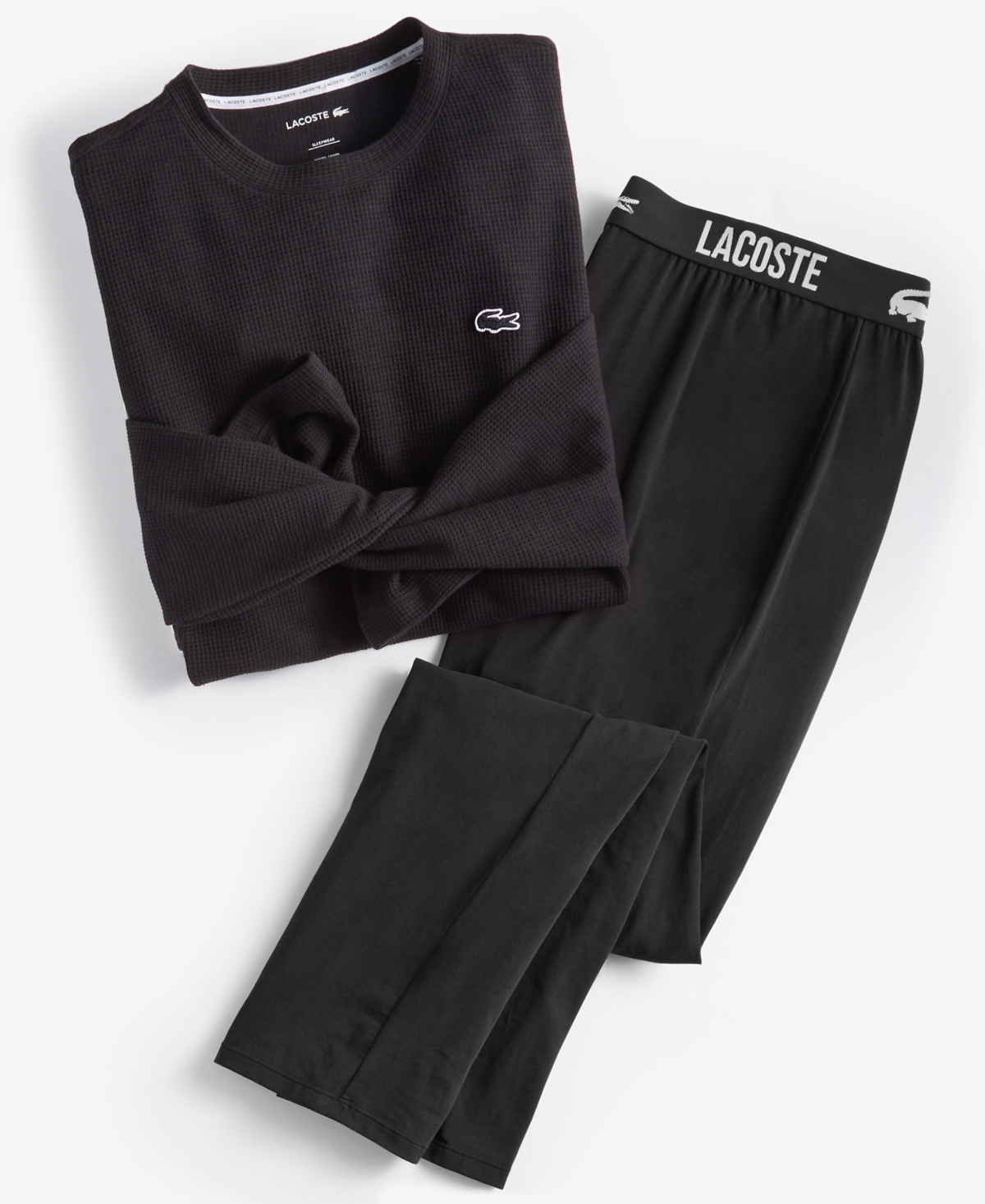Lacoste Men's Classic-Fit Straight-Leg Pajama Pants