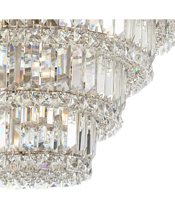 Vienna Full Spectrum Magnificence Silver Hanging Chandelier Lighting 28 ...