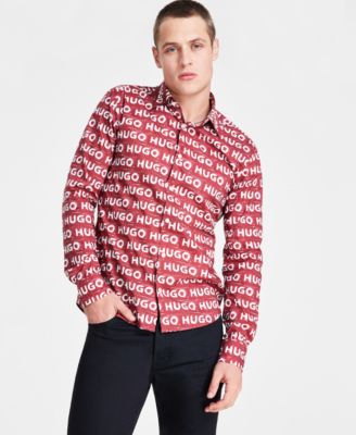 discount hugo boss dress shirts Boss cotton tuxedo Shirt