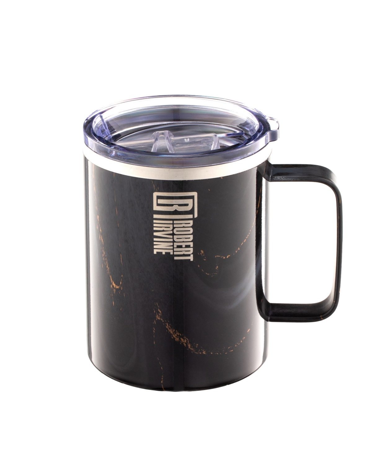 Cambridge Robert Irvine Black Geode Insulated Coffee Mug, 16 oz