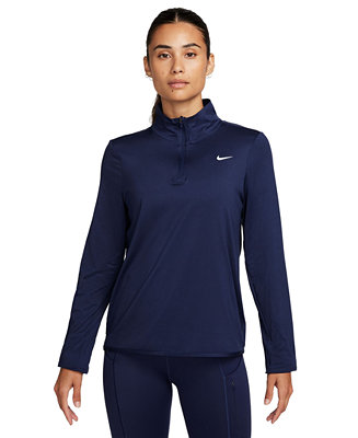 Nike Women's Dri-FIT Swift Element UV 1/2-Zip Running Top - Macy's