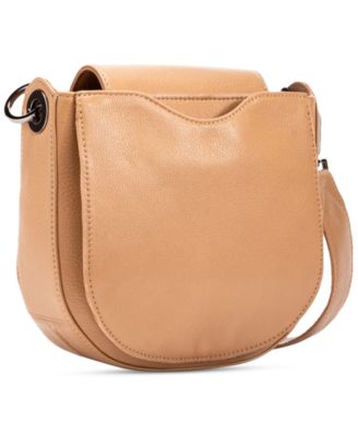 Kayce Saddle Small Leather Crossbody