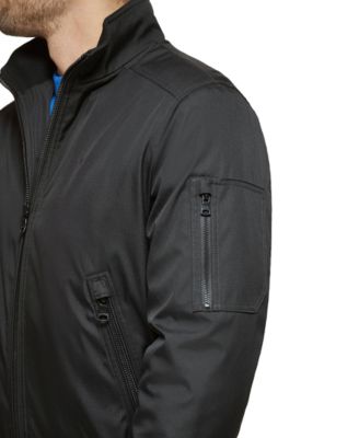 Men's Classic Zip-Front Ripstop Bomber Jacket