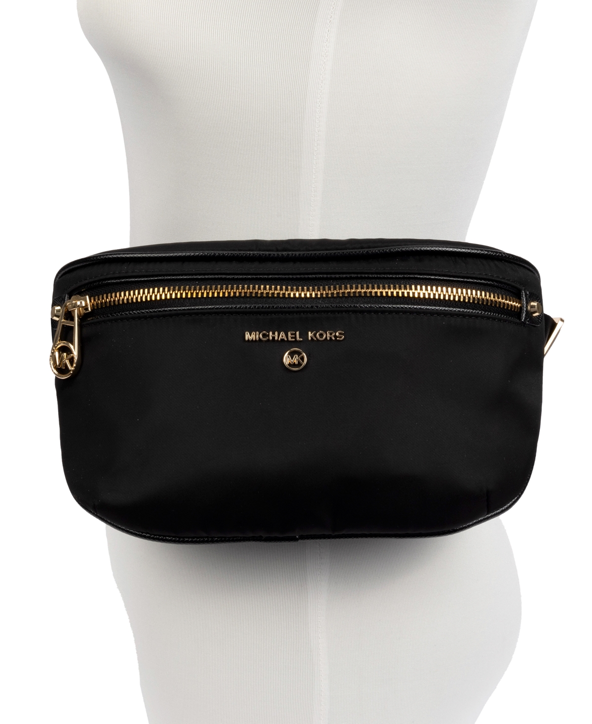 Michael Michael Kors Plus-Size Nylon Fanny Pack, Created for Macy's -Gold