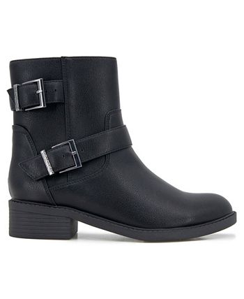 Kenneth cole reaction black booties sales