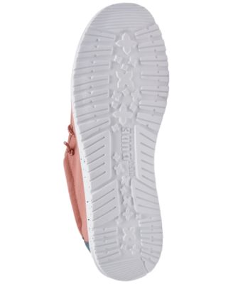 Men's Wally Washed Canvas Casual Moccasin Sneakers from Finish Line