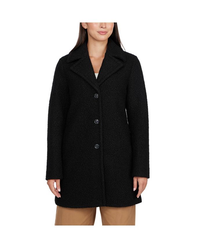 Badgley mischka wool wrap coat shop