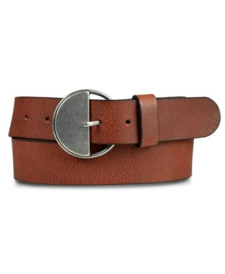 Women's Half Circle Statement Buckle Belt