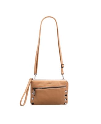 Nash Small Leather Crossbody Wristlet