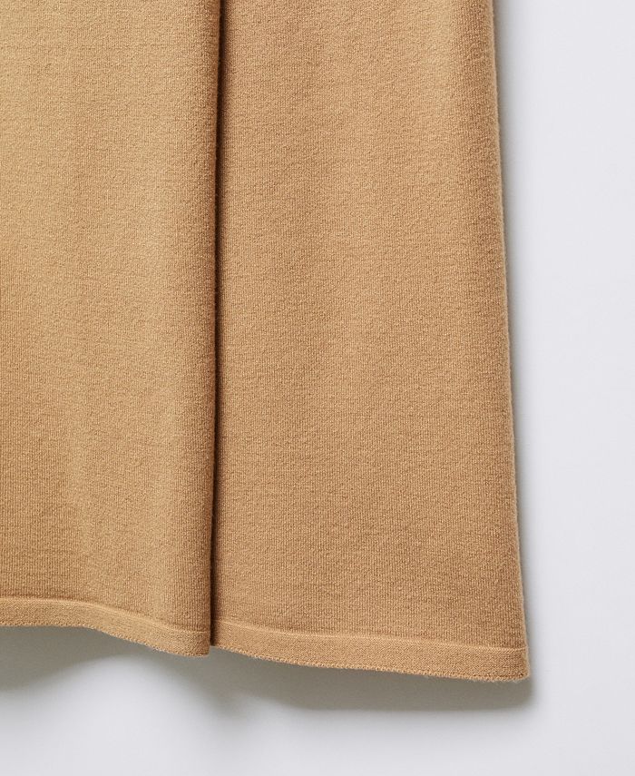 MANGO Women's Knit Wrap Skirt Macy's