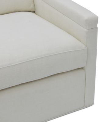 CLOSEOUT! Henwick 29" Fabric Swivel Chair, Created for Macy's