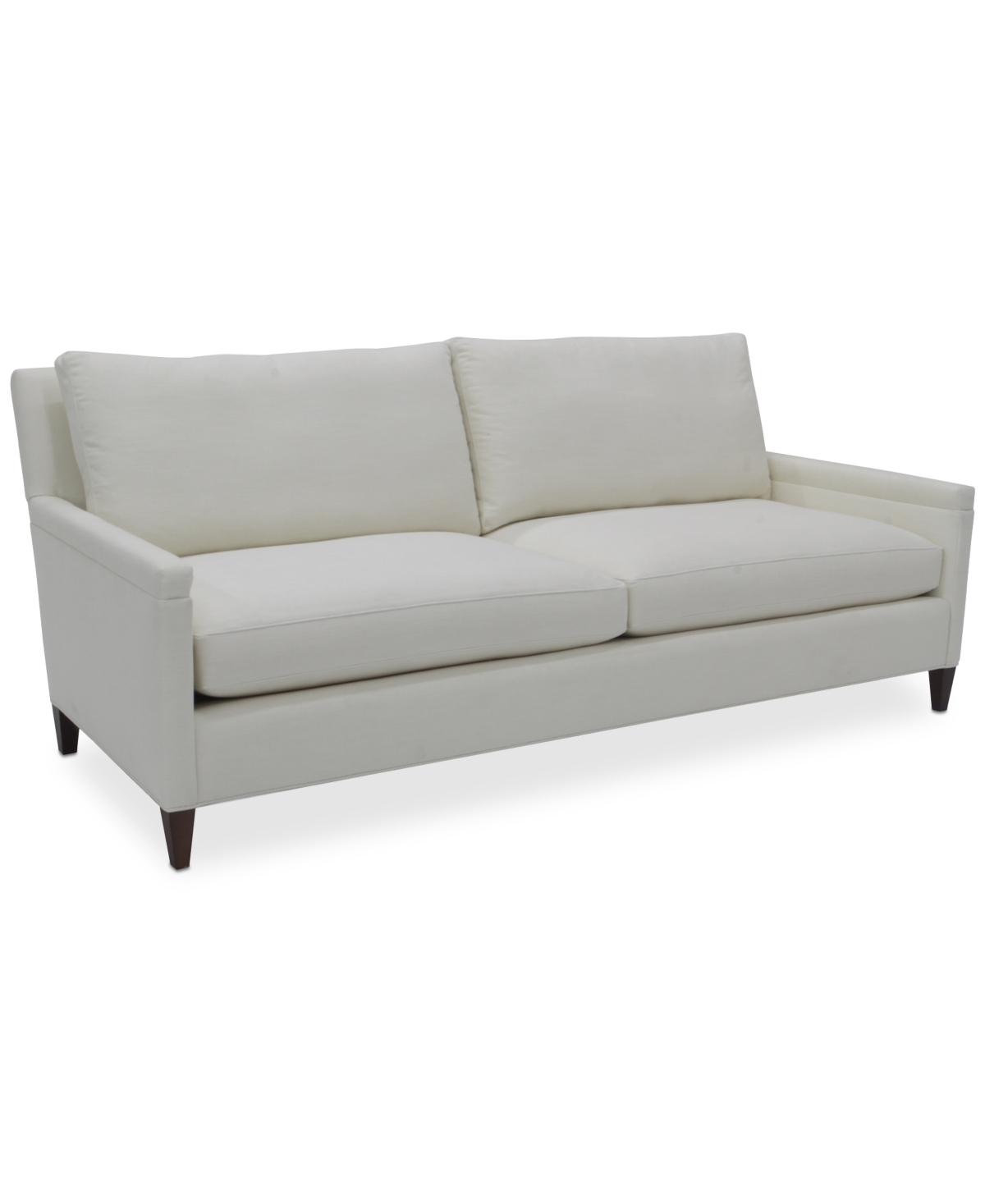 Macy's Henwick 84" Fabric Sofa, Created For  In White