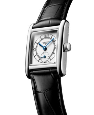 Women's Swiss Mini DolceVita Black Strap Watch 22x29mm