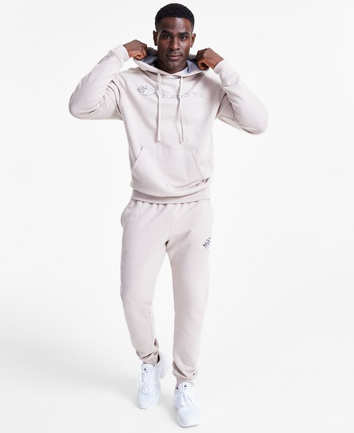 Champion Men's Powerblend Standard-Fit Logo-Print Fleece Hoodie & Jogger  Pants - Macy's