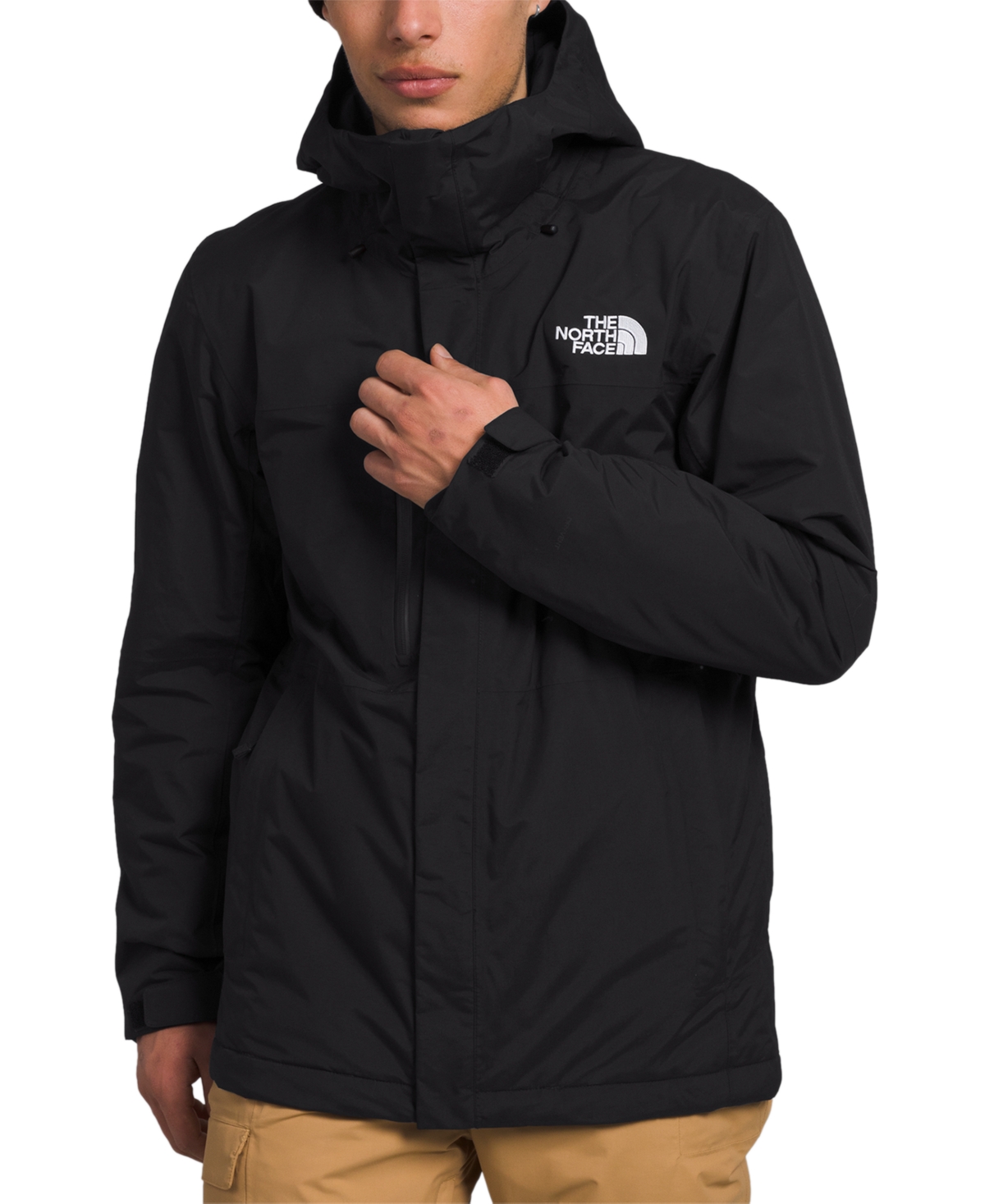 The North Face Men's Freedom Insulated Hooded Jacket In Tnf Black