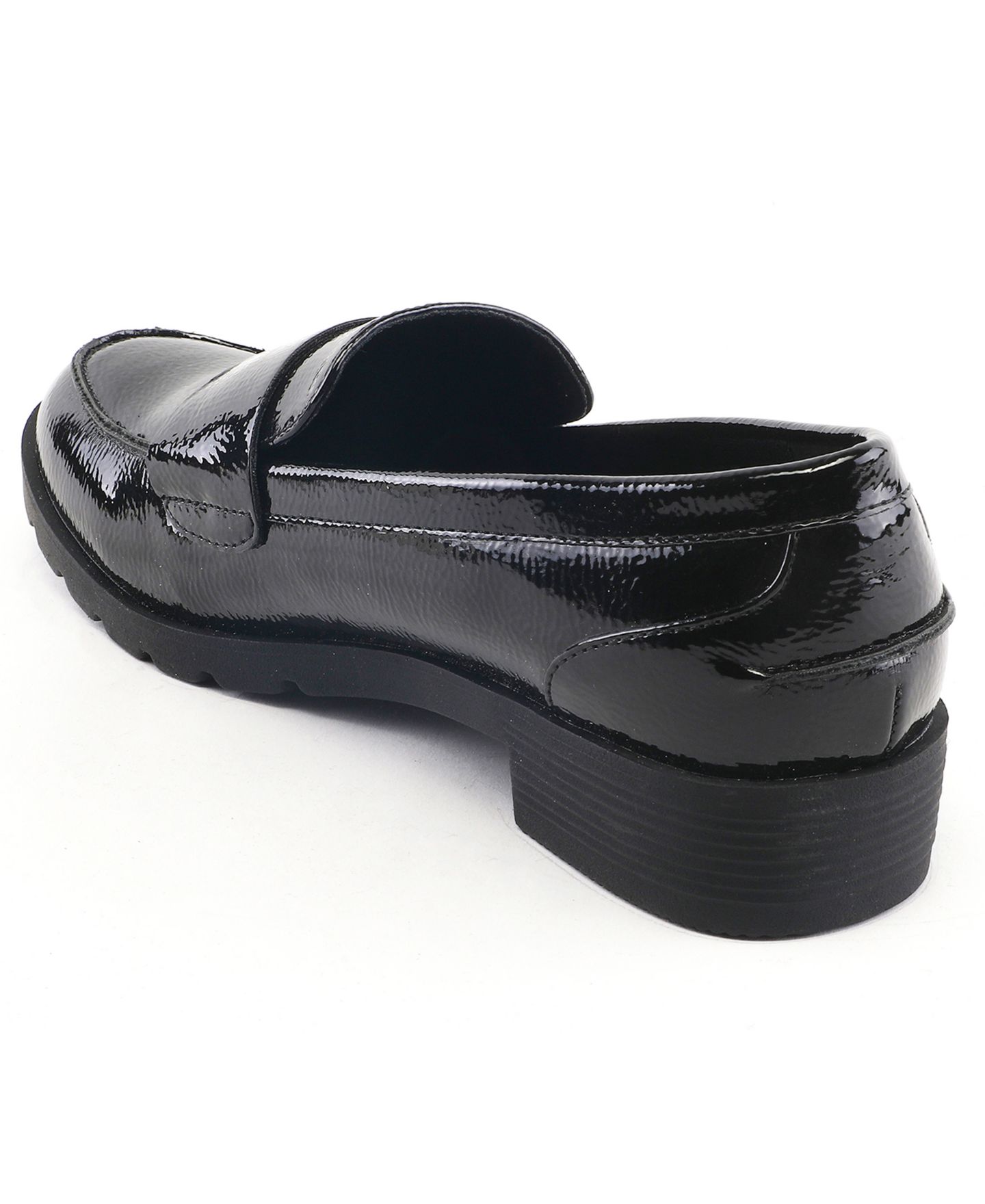 Женские туфли Kenneth Cole Reaction Fern Slip-On Loafer, цвет: Чёрный лаковый — фото 6