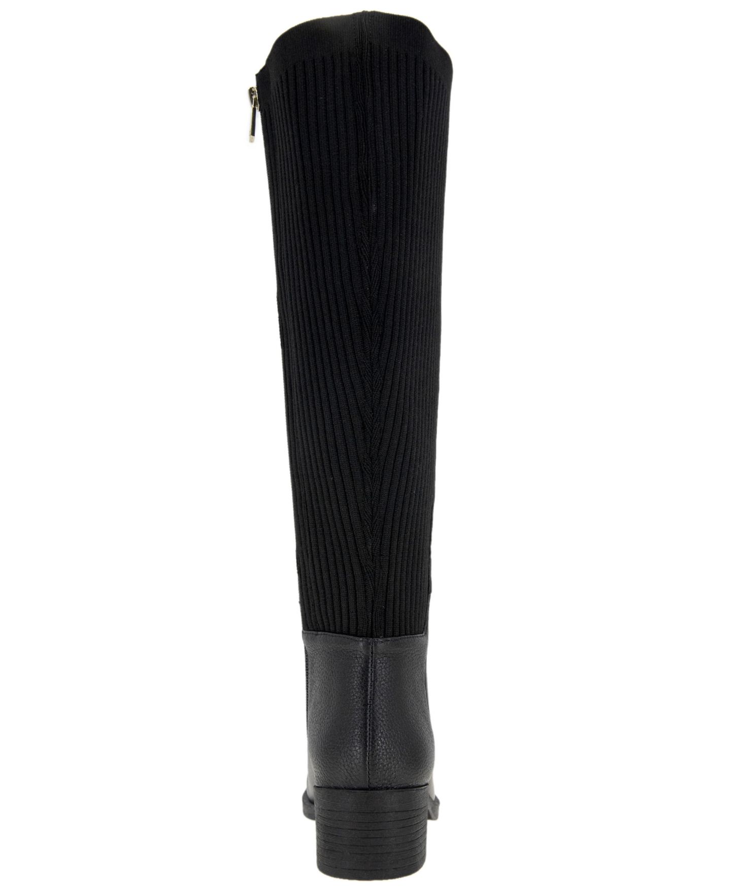 Женские ботинки Kenneth Cole New York Levon Wide Shaft Tall Knee High - Extended Widths, цвет: Чёрный — фото 3