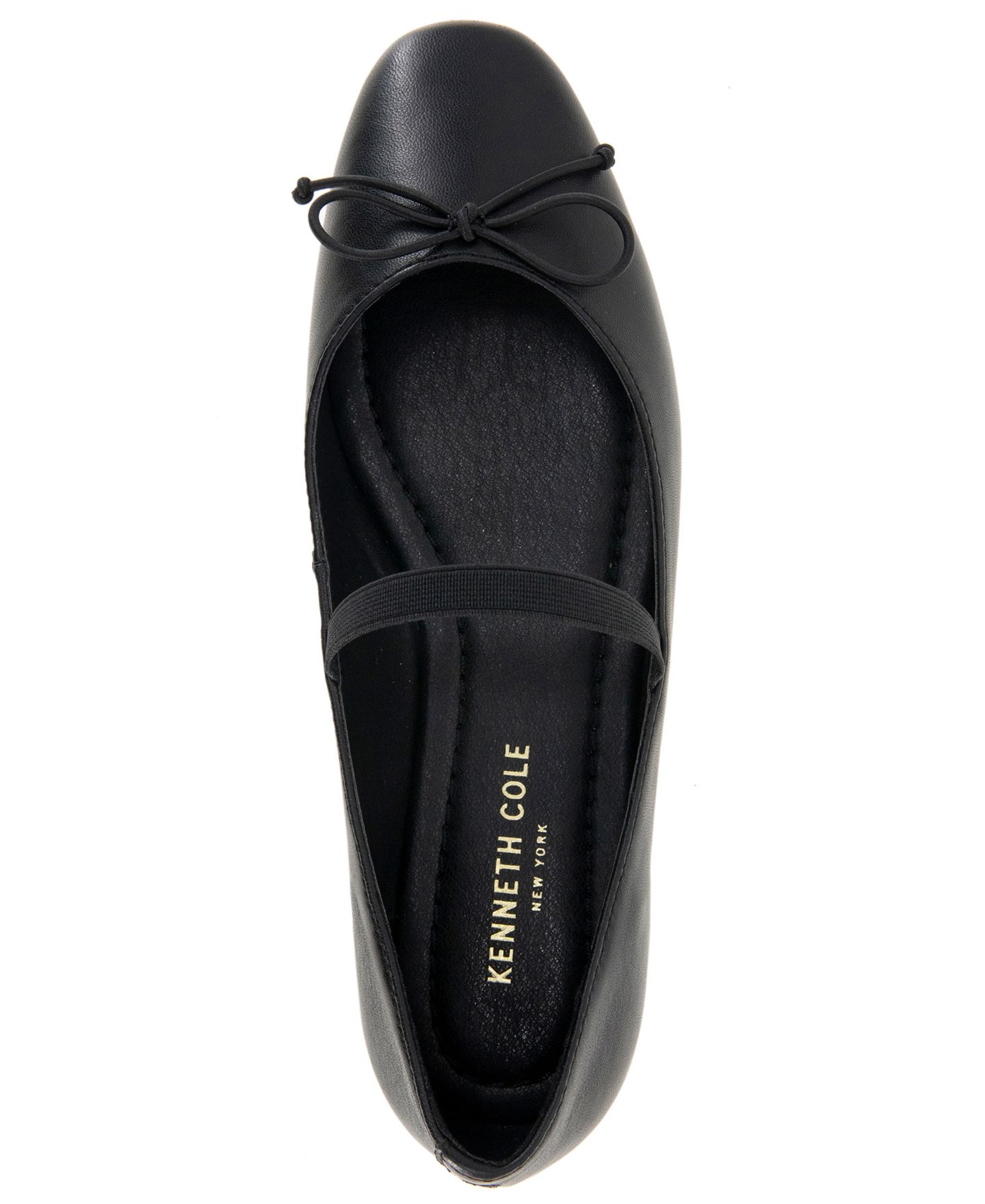 Женские балетки Kenneth Cole New York Myra Square Toe Ballet Flats, цвет: Чёрный / Серебристый — фото 11