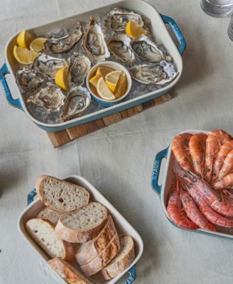 Ceramic 3-Piece Rectangular Baking Dish Set