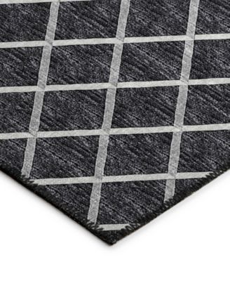 York Washable YO1 1'8" x 2'6" Area Rug