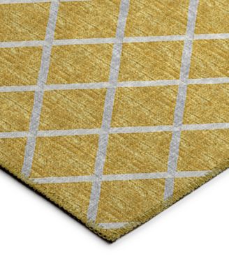 York Washable YO1 8' x 8' Round Area Rug