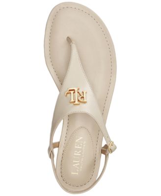 Lauren Ralph Lauren Women's Ellington Flat Sandals - Macy's