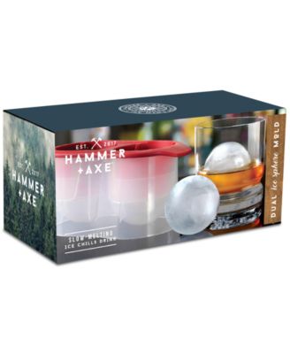 Hammer + Axe Dual Sphere Slow-Melting Ice Mold