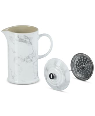 34-Oz. Stoneware French Press Coffee Maker