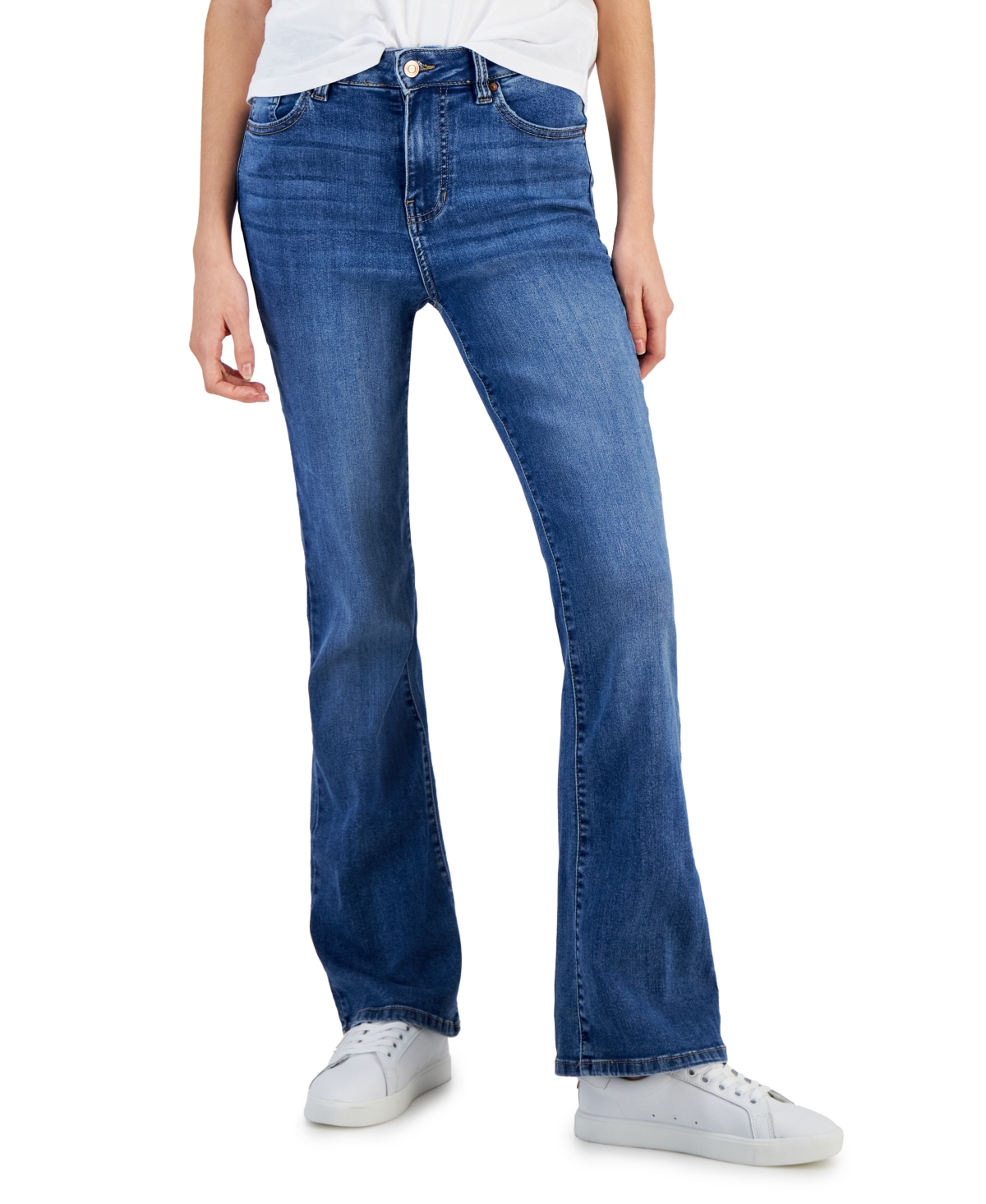 Celebrity Pink Juniors' Mid-rise Bootcut Jeans In Aubree