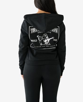 True Religion Women s Zip Up Hoodie Created for Macy s Macy s