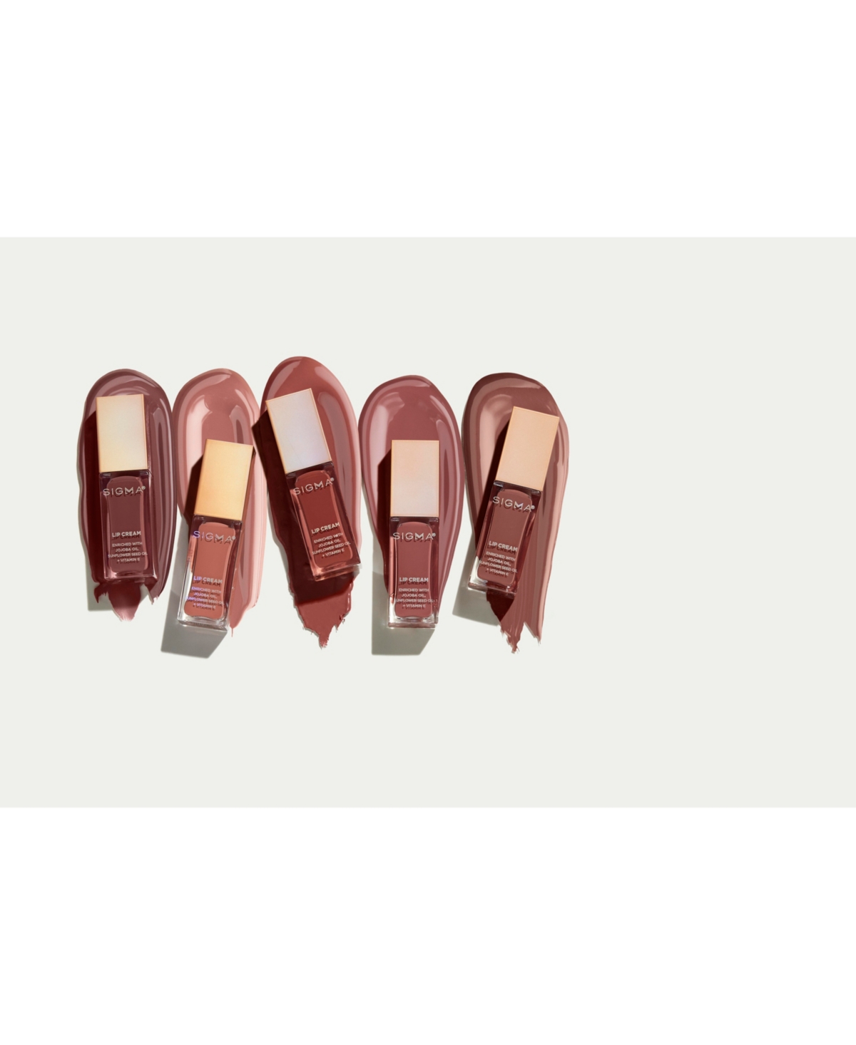 Sigma Beauty Lip Cream, 1.15 Oz. In New Mod - Nude Mauve Creamy Sheen