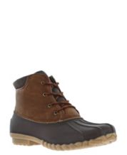 Tommy hilfiger men's casey waterproof discount duck boots created for macy's
