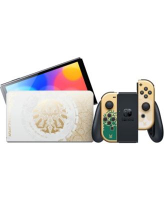 Switch OLED Console - The Legend of Zelda: Tears of the Kingdom Edition - Green