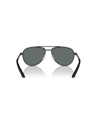 Iconic Plaque Pilot Men's Sunglasses, PR A54S