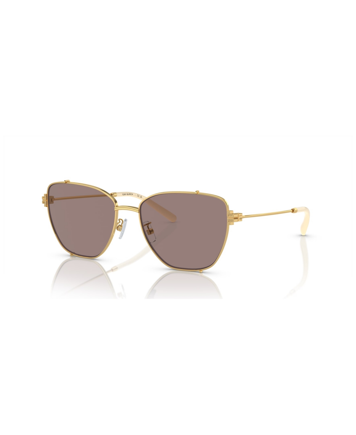 Tory Burch Women's Sunglasses Ty6105 In Shiny Gold