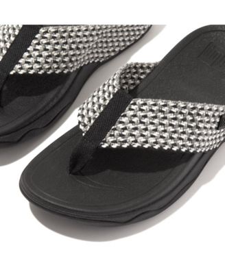Women's Surfa Multi-Tone Webbing Toe-Post Sandals