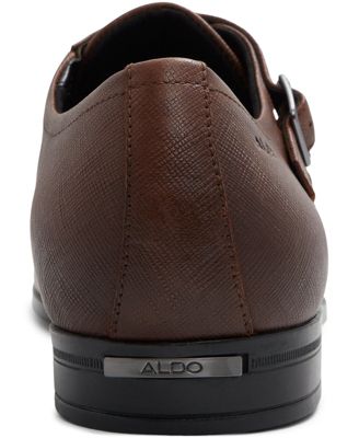 Men's Benedetto Monk Strap Shoes- Wide Width