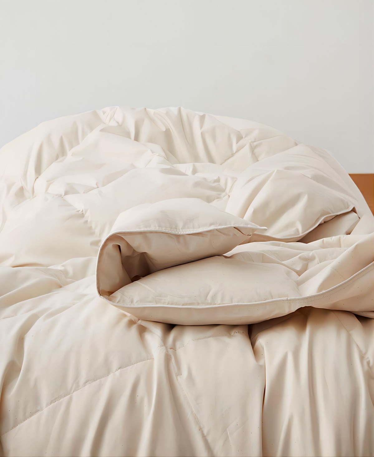 Shop Unikome 800 Fill Power All Season Goose Down Comforter, King In Off White