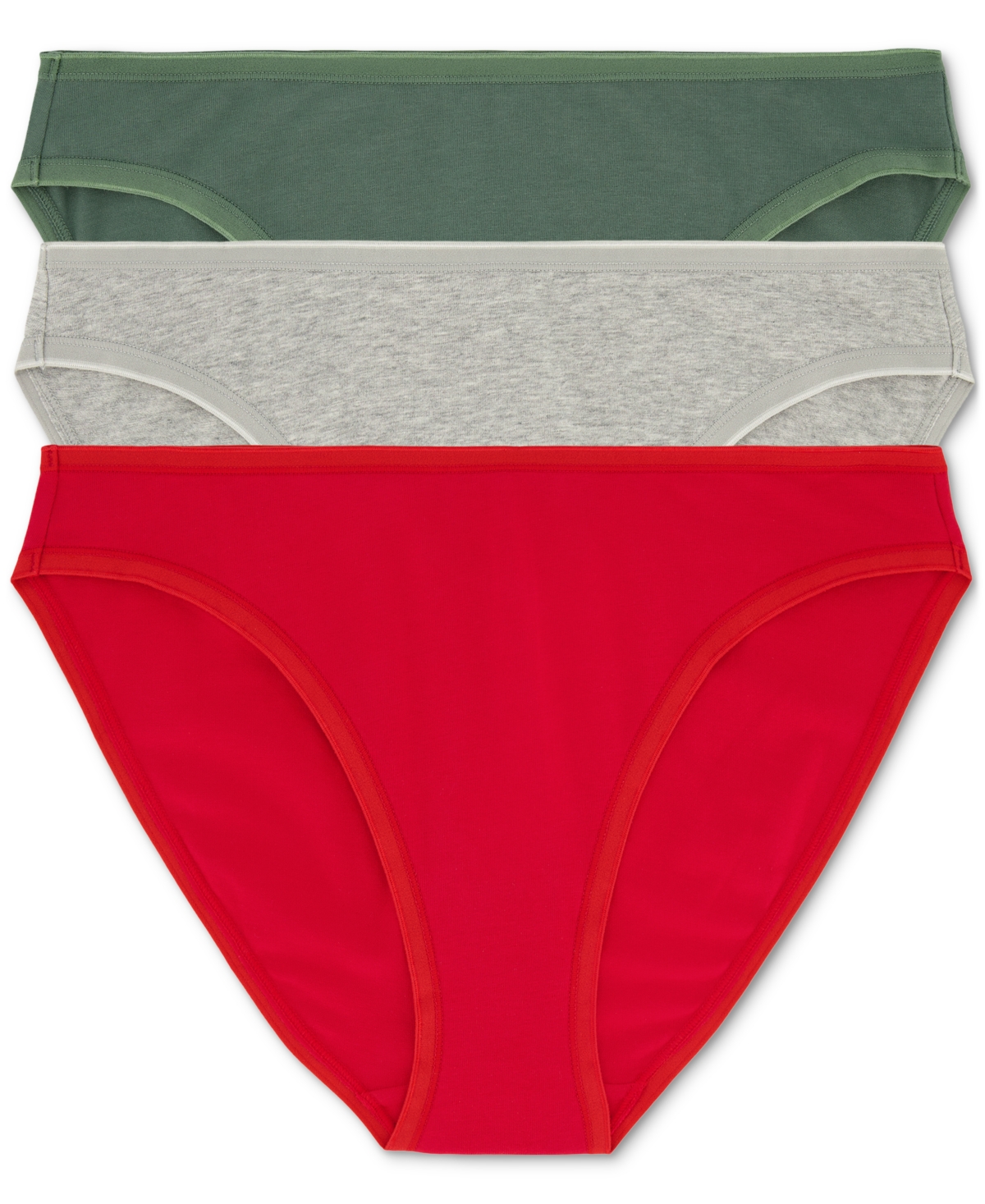 Gap Body Women's 3-pk Bikini Underwear Gpw00274 In Modern Red