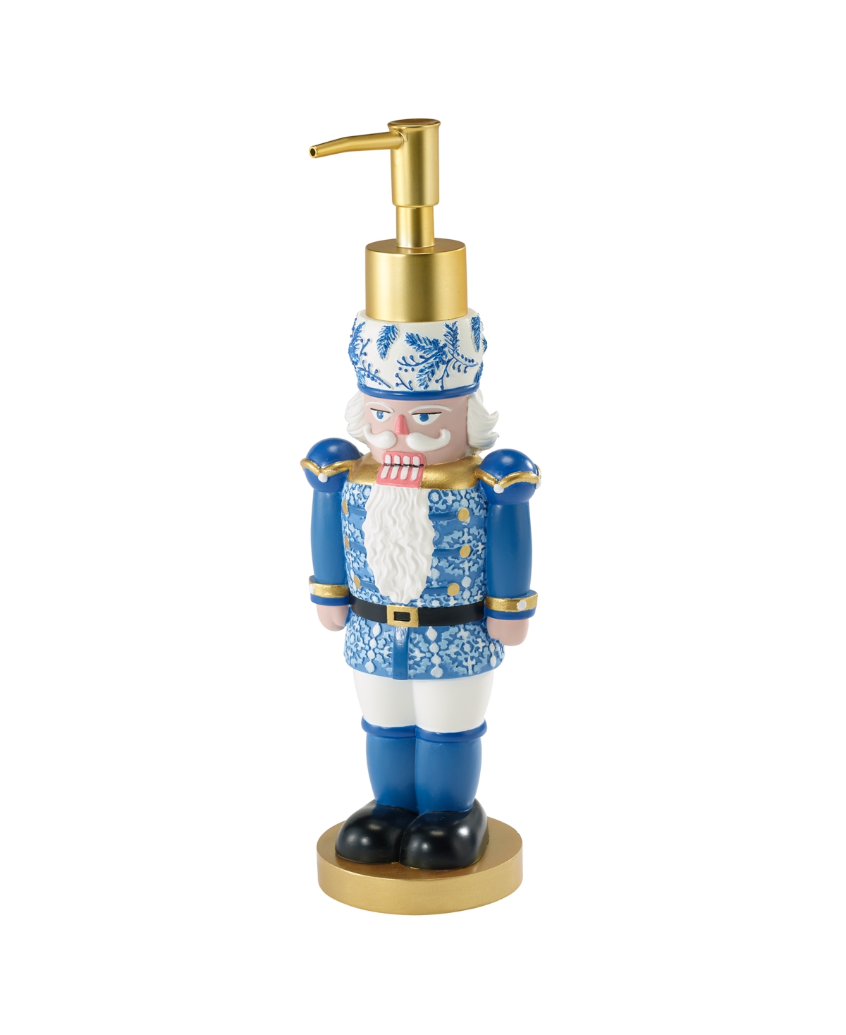 Nutcracker Trellis Soap/Lotion Dispenser - White