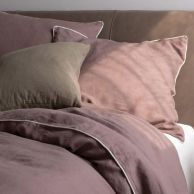 26" x 26" French Linen Euro Pillow with removable Sham