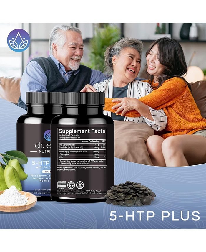 Dr. Emil Nutrition 200 MG 5HTP Capsules Macy's