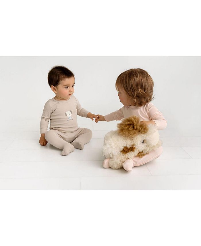 Pouf Baby Boys Graphic Puppy Footie Macy's