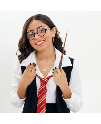 Womens 18K Yellow Gold Plated Deathly Hallows Ring