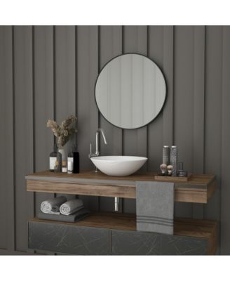 Monaco Accent Mirror For Bathroom, Vanity, Entryway, Dining Room, & Living Room
