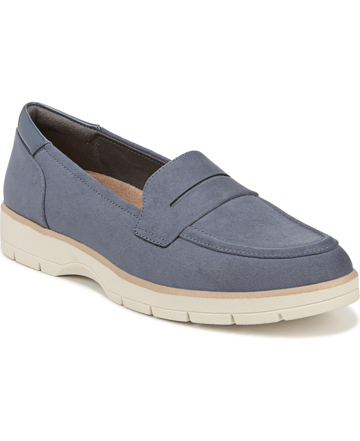 Dr. Scholl's Women's Nice Day Loafers In Oxid Blue Fabric
