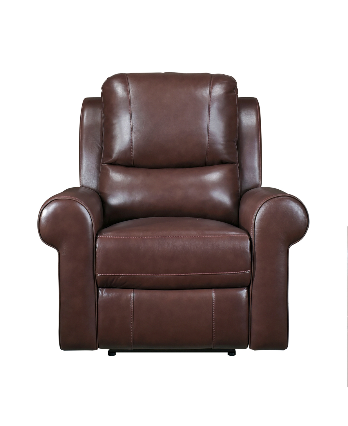 HOMELEGANCE WHITE LABEL FLORENTINA 39" LEATHER MATCH POWER WITH POWER HEADREST RECLINING CHAIR 