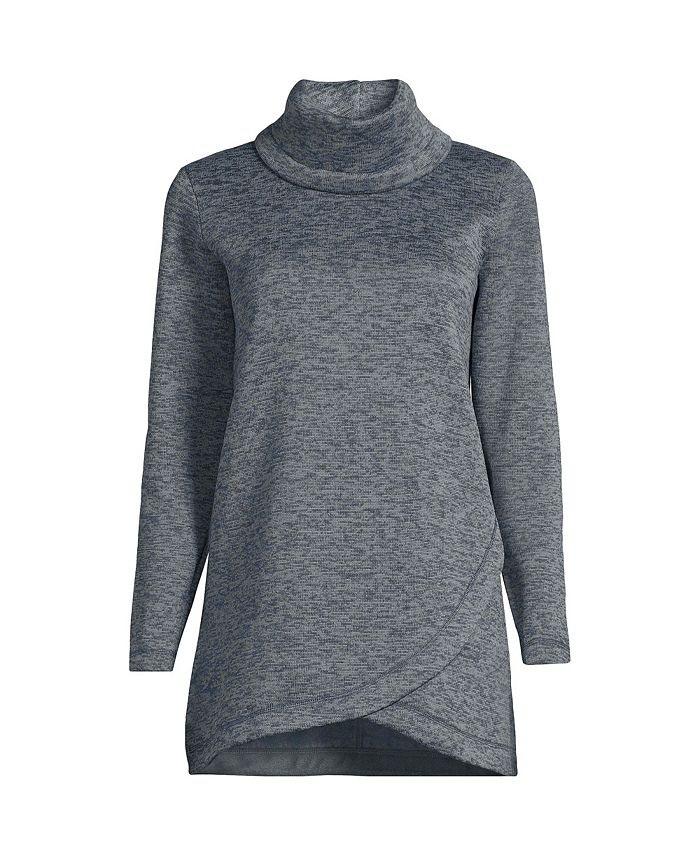 Lands end 2025 fleece turtleneck