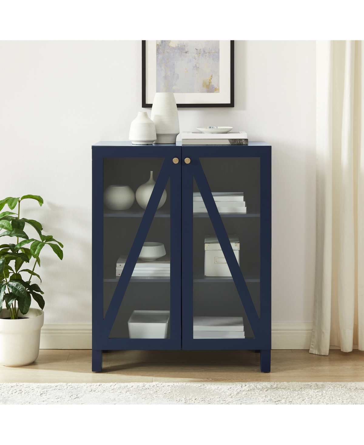 Crosley Furniture Cassai 30" Medium-Density Fiberboard (Mdf) Stackable Kitchen Storage Pantry