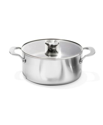 Mira Tri-Ply Stainless Steel 11" Stock Pot with Lid